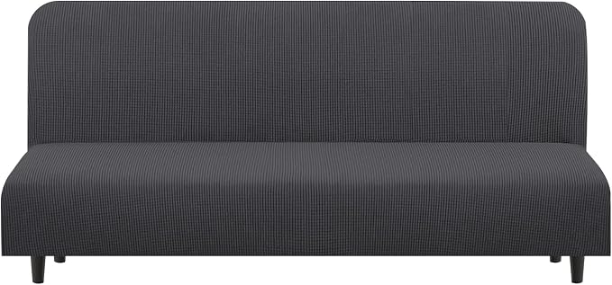 U-NICE HOME Stretch Futon Cover Armless Bed Slipcover by U-NICEHOME