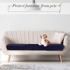 Newwiee 8Pcs Patio Cushion Covers Stretch Outdoor Cushion Cover Replacement - Image 6