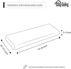 Easy-Going Stretch Cushion Cover Sofa Cushion Furniture Protector Sofa Seat - Image 4