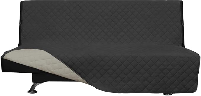 Easy-Going Futon Sofa Slipcover Reversible Sofa Cover Armless Cover Furniture by Easy-Going