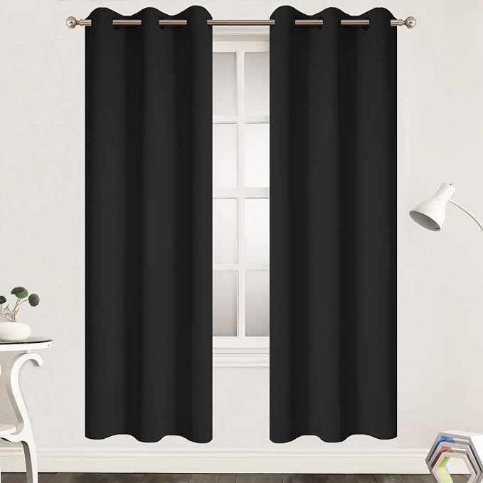 Yakamok 72 Inch Long Blackout Curtains by Yakamok