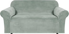 H.VERSAILTEX Stretch Velvet Loveseat Covers by HVERSAILTEX