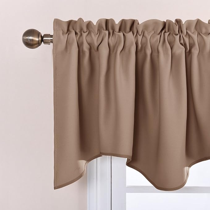 NICETOWN Kitchen Blackout Valances - Image 3