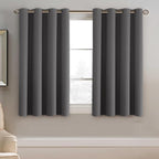 H.VERSAILTEX Blackout Curtain for Living Room Small Window Kitchen Blackout by HVERSAILTEX