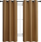 NICETOWN Sleek Blackout Curtains 68 inches Length - Image 2