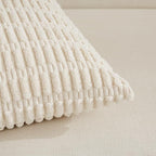 Fancy Homi 4 Packs Boho Cream Decorative Throw Pillow Covers 16x24 Inch - Image 4