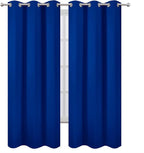 LEMOMO Royal Blue Thermal Blackout Curtains/42 x 84 Inch/Set of 2 Panels Room - Image 2