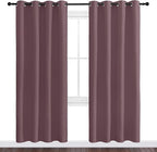 NICETOWN Dry Rose Blackout Curtains 78" Long - Image 2
