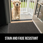 GORILLA GRIP® Ultra Absorbent Front Door Mat Outside Entrance, Traps Dirt and - Image 9