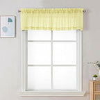 Chyhomenyc Sheer Valances for Windows by Chyhomenyc