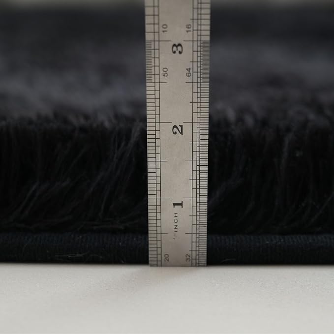 2x3 Fluffy Area Rugs for Bedroom Living Room, Small Soft Shag Fuzzy Rug - Image 8
