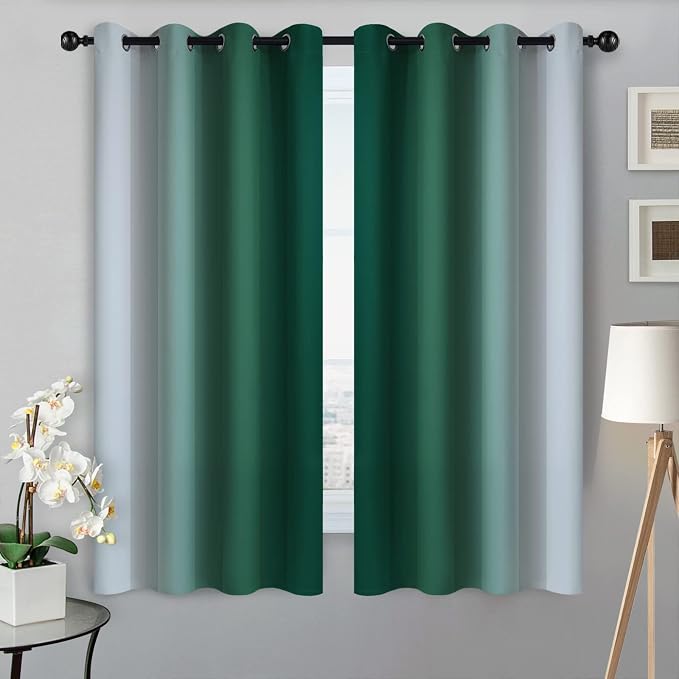 SimpleHome Ombre Room Darkening Curtains - Image 2