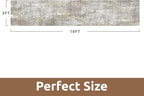 AMOAMI 2 x 10 Hallway Runner Rug Non Slip Super Soft Long Runner Rugs Machine - Image 2