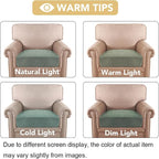 H.VERSAILTEX Velvet Stretch Couch Cushion Cover Plush Cushion Slipcover - Image 6