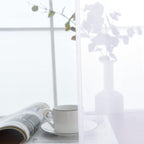 SpaceDresser Sheer Voile Window Treatment Rod Pocket Curtain Panels - Image 4