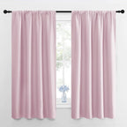 NICETOWN RV Blackout Curtains for Camper Windows, Baby Pink, Short Blackout by NICETOWN