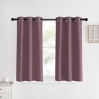 NICETOWN Room Darkening Short Curtain Panels by NICETOWN