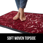 GORILLA GRIP 100% Waterproof All-Season WeatherMAX Doormat US Designed Natural - Image 7