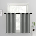 Yakamok Dove Grey Room Darking 36 Inch Length 2 Panel Sets by Yakamok