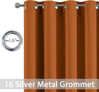 Yakamok Blackout Patio Curtains 100x84 Inches - Image 3