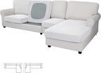 Easy-Going Stretch 4 Pieces Couch Cushion Covers by Easy-Going