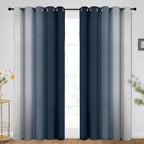 SimpleHome Ombre Room Darkening Curtains - Image 2