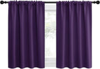 NICETOWN 2 Panels Blackout Curtains, Rod Pocket Thermal Insulated Drapes by NICETOWN