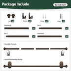 KAMANINA Curtain Rods No Drilling - Image 7
