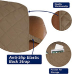 PureFit Reversible Quilted Sofa Cover, Water Resistant Slipcover Furniture - Image 3