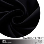 Yakamok Blackout Curtains for Bedroom - Image 6