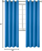 BGment Room Darkening Curtains 84 Inches Long - Image 8