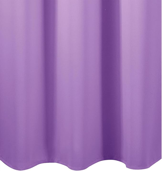 LEMOMO Blackout Curtains 52 x 120 Inch Long Lavender Curtains Set of 2 Panels - Image 8