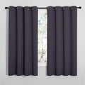 NICETOWN Greyish Purple Blackout Curtains 68 inches Length by NICETOWN
