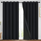 Yakamok 84 Inch Length 100% Blackout Curtains by Yakamok