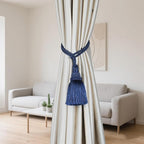 Fenghuangwu 4 Pack Curtain Tie Backs Rope Tassels - Image 4