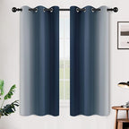 SimpleHome Ombre Room Darkening Curtains - Image 2