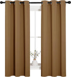 NICETOWN Sleek Blackout Curtains 63 inches Length - Image 2