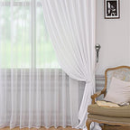 Sumnacon Set of 2 Decorative Curtain Holdbacks, Wall Mounted Aluminum Alloy - Image 6