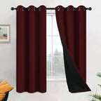 Yakamok 63 Inch Length 100% Blackout Curtains by Yakamok