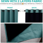 NICETOWN 100% Blackout Blinds, Laundry Room Decor Window Treatment Curtains - Image 5