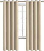 BGment Room Darkening Curtains 72 Inches Long by BGment