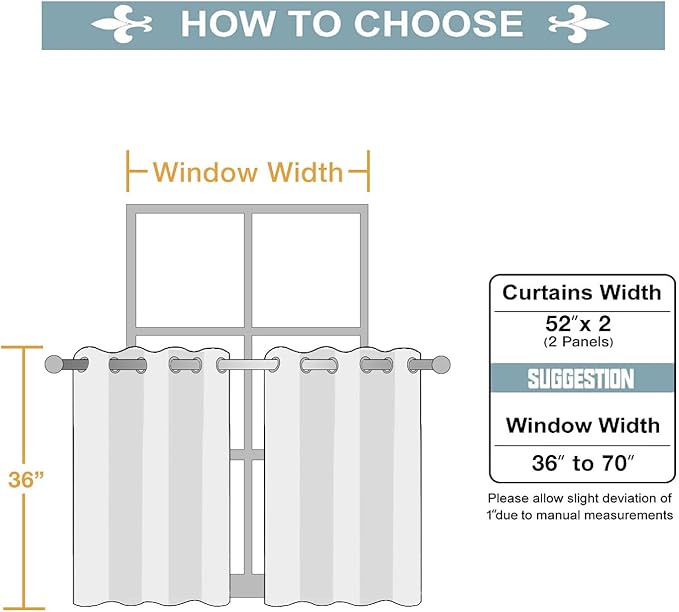 ChrisDowa Small Window Curtains - Image 6
