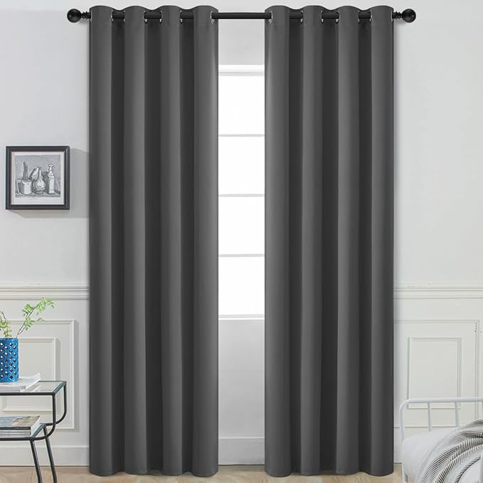 Yakamok 96 Inch Long Blackout Curtains by Yakamok