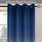 SimpleHome Ombre Room Darkening Curtains - Image 2