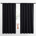 NICETOWN Black Out Window Curtains by NICETOWN