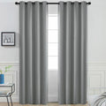 Yakamok Dove Grey Room Darking 96 Inch Length 2 Panel Sets by Yakamok