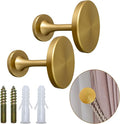 Curtain Tiebacks 2 Pack Curtain Holdbacks Zinc Alloy Curtain Tiebacks Wall by Shonmogar