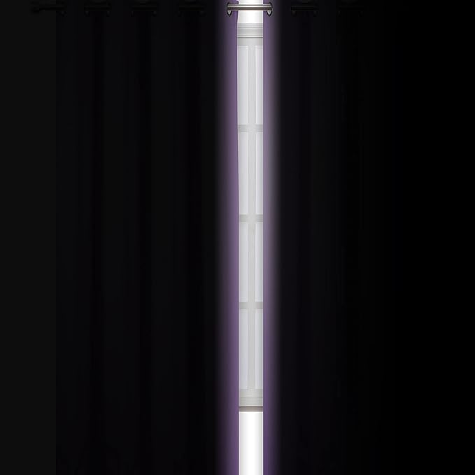 LEMOMO Blackout Curtains 66 x 84 inch/Lavender Curtains Set of 2 Panels/Thermal - Image 3