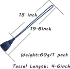 Fenghuangwu 4 Pack Curtain Tie Backs Rope Tassels - Image 2