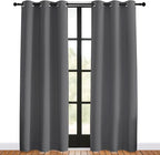 NICETOWN Bedroom Curtains Blackout Drapery Panels, 2 Panels, 42 x 80 inches - Image 2